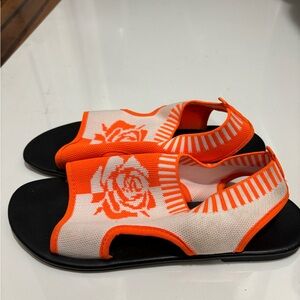Orange Sandal